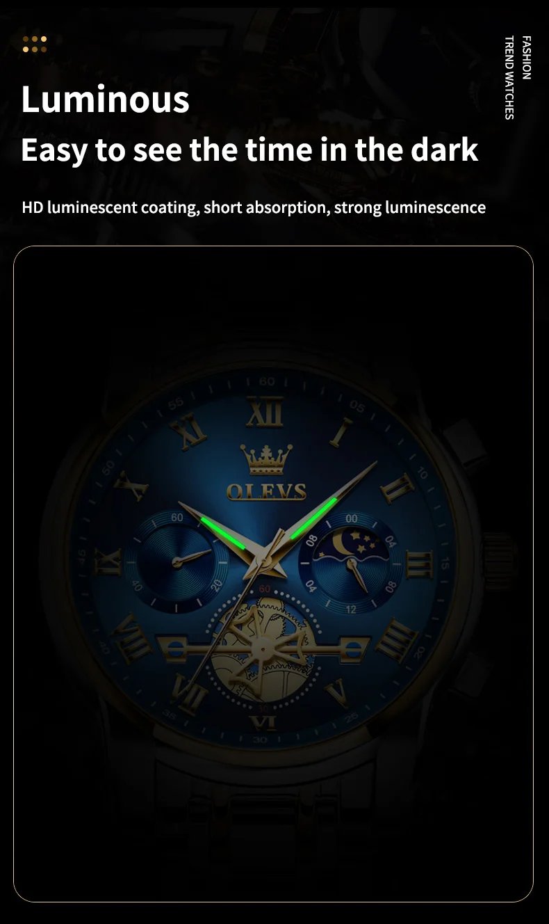 Top Brand Men's Watches Classic Roman Scale Dial Luxury Wrist Watch for Man Original Quartz Waterproof Luminous Male reloj