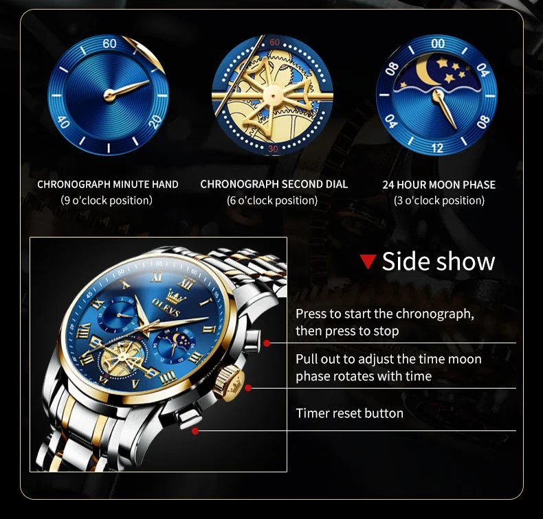 Top Brand Men's Watches Classic Roman Scale Dial Luxury Wrist Watch for Man Original Quartz Waterproof Luminous Male reloj
