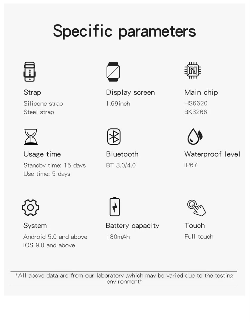 2023 New Bluetooth Answer Call Smart Watch Men 1.69