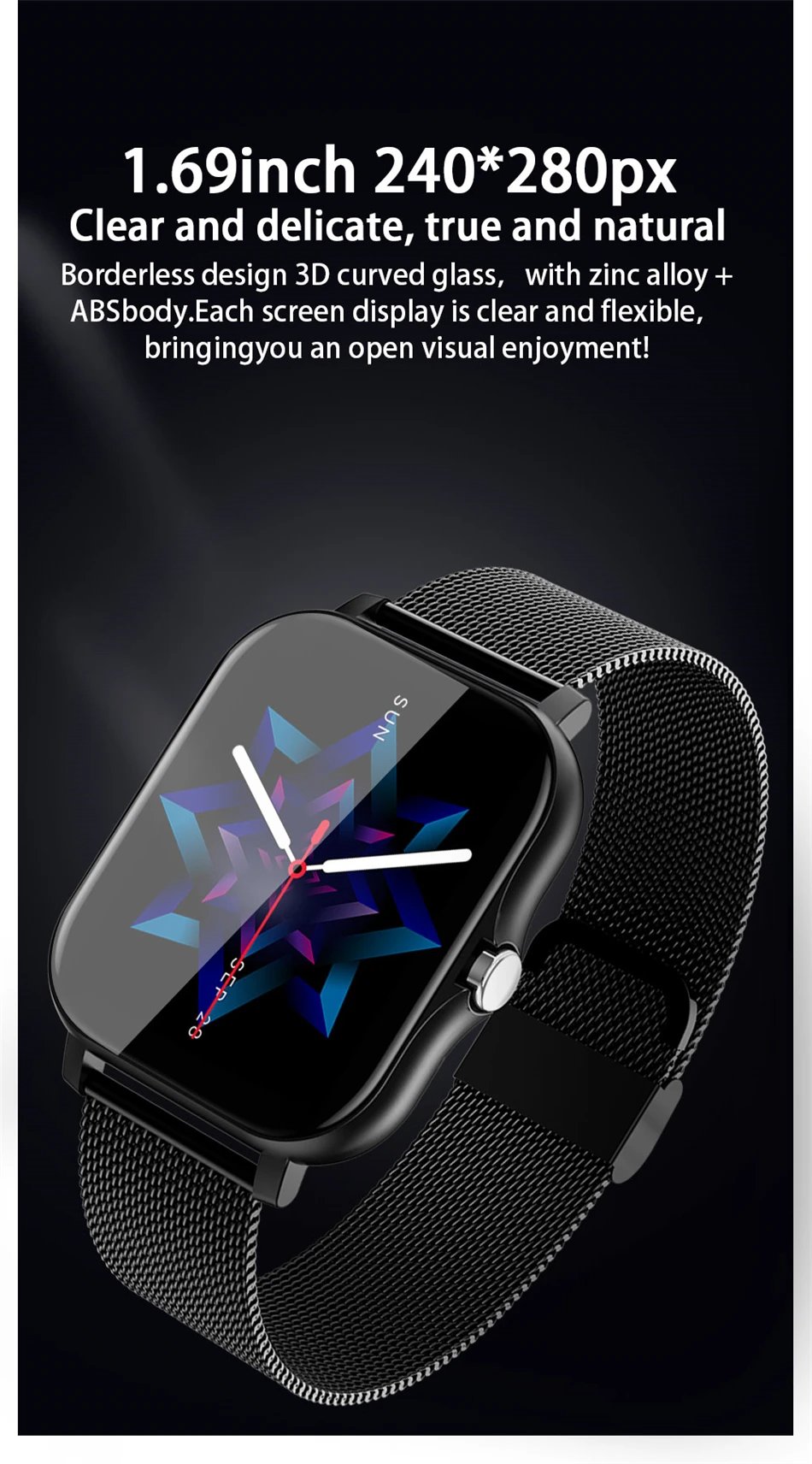 2023 New Bluetooth Answer Call Smart Watch Men 1.69