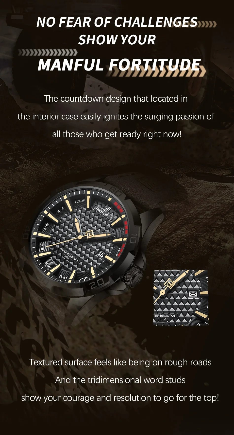 Men Casual Sport Military Quartz Calendar Wrist Watch for Man Business Leather Waterproof Male Clock Relogio Masculino