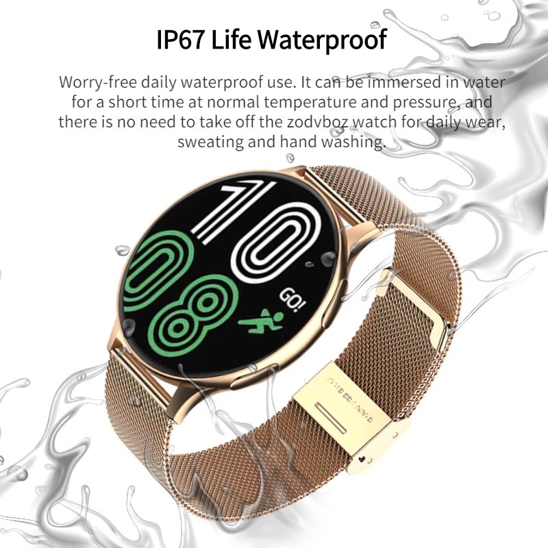 New Women Bluetooth Call Smart Watch HeartRate Blood Pressure Monitoring Smartwatches IP67 Waterproof Men Smartwatch+Box New Women Bluetooth Call Smart Watch HeartRate Blood Pressure Monitoring Smartwatches IP67 Waterproof Men Smartwatch+Box