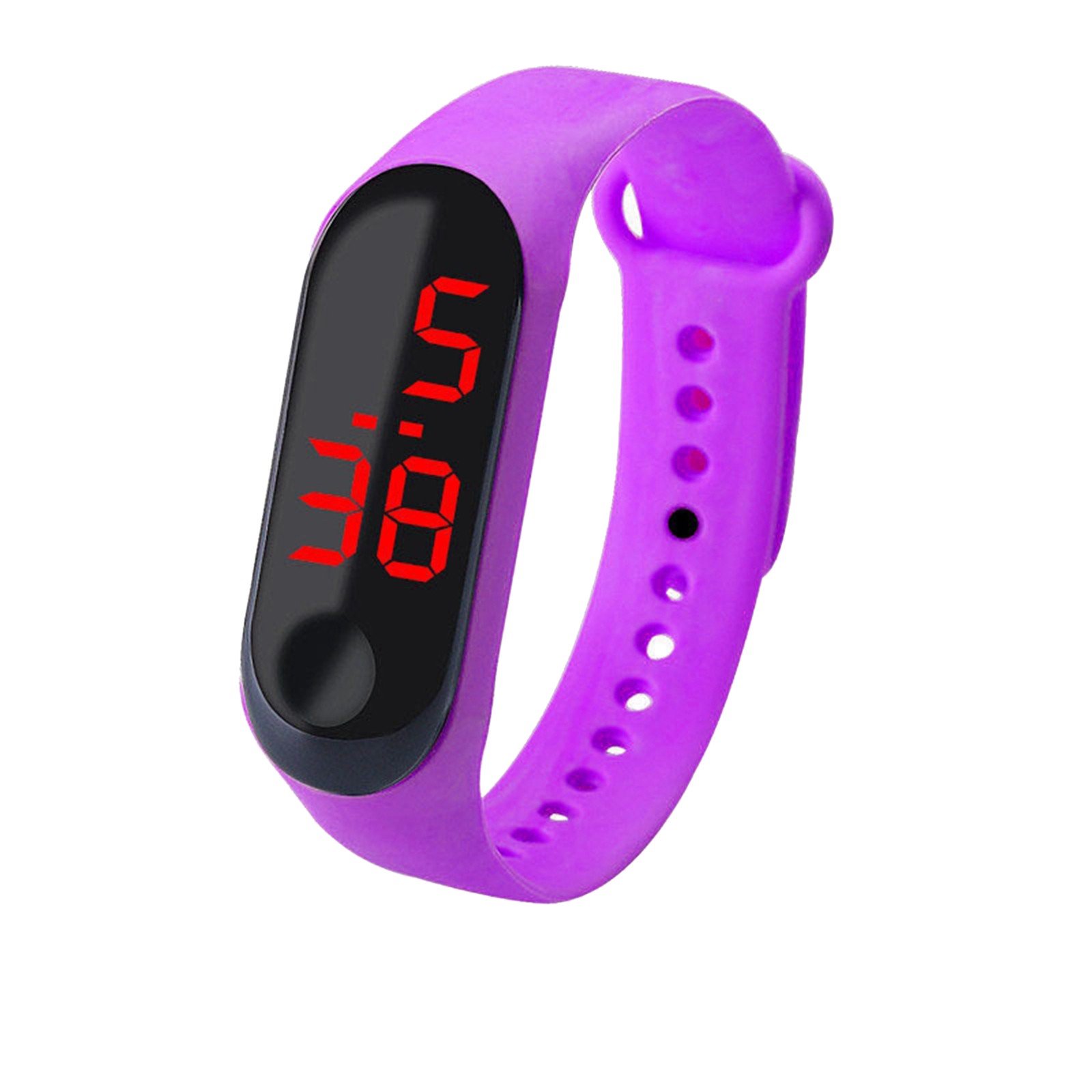 M3 Led Wristwatch Fitness Color Screen Smart Sport Bracelet Activity Running Tracker Heart Rate For Men Women Silicone Watch