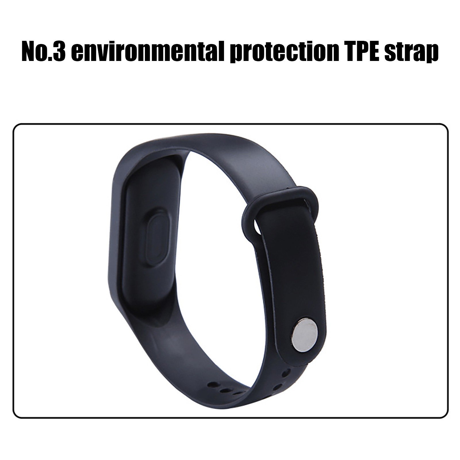 M3 Led Wristwatch Fitness Color Screen Smart Sport Bracelet Activity Running Tracker Heart Rate For Men Women Silicone Watch