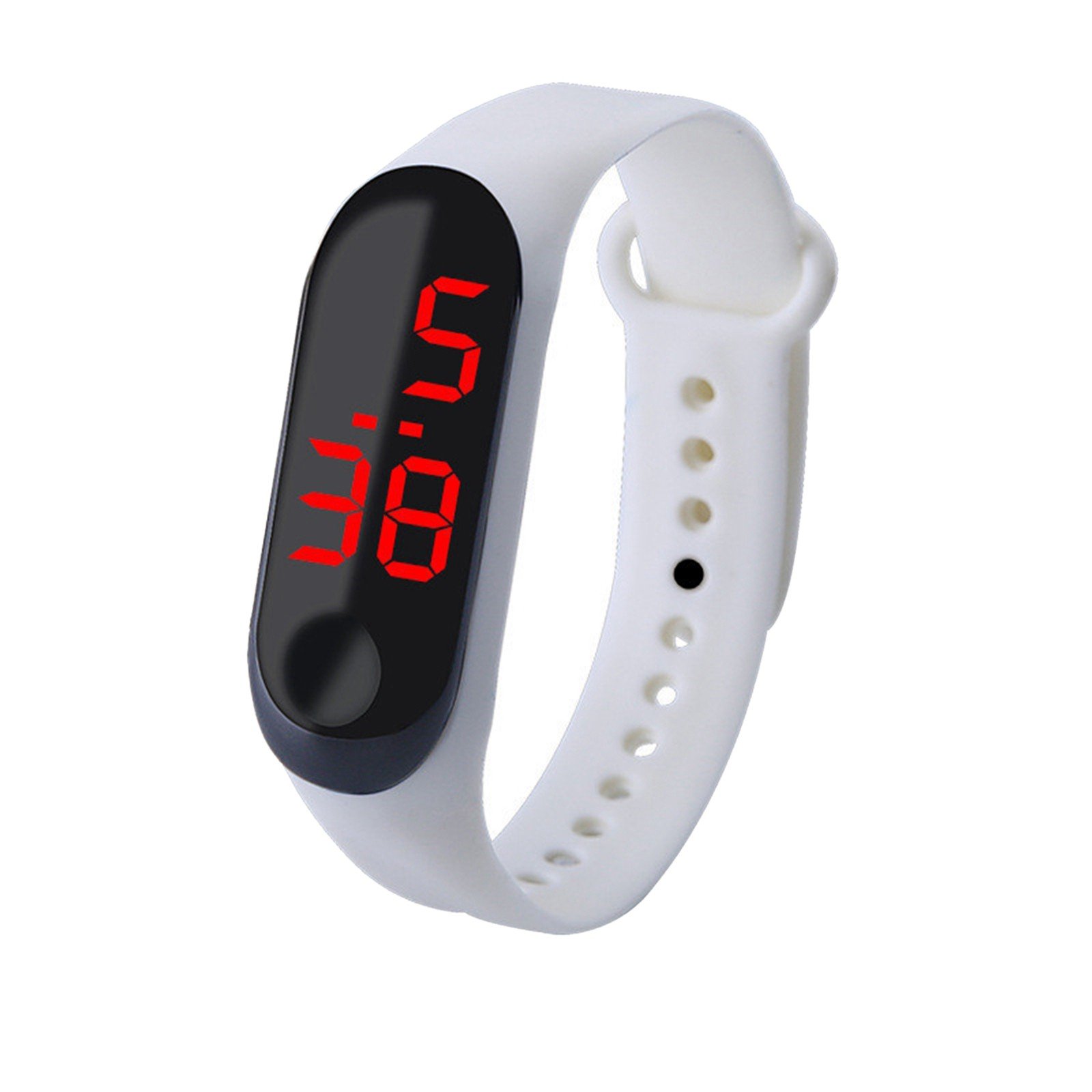 M3 Led Wristwatch Fitness Color Screen Smart Sport Bracelet Activity Running Tracker Heart Rate For Men Women Silicone Watch