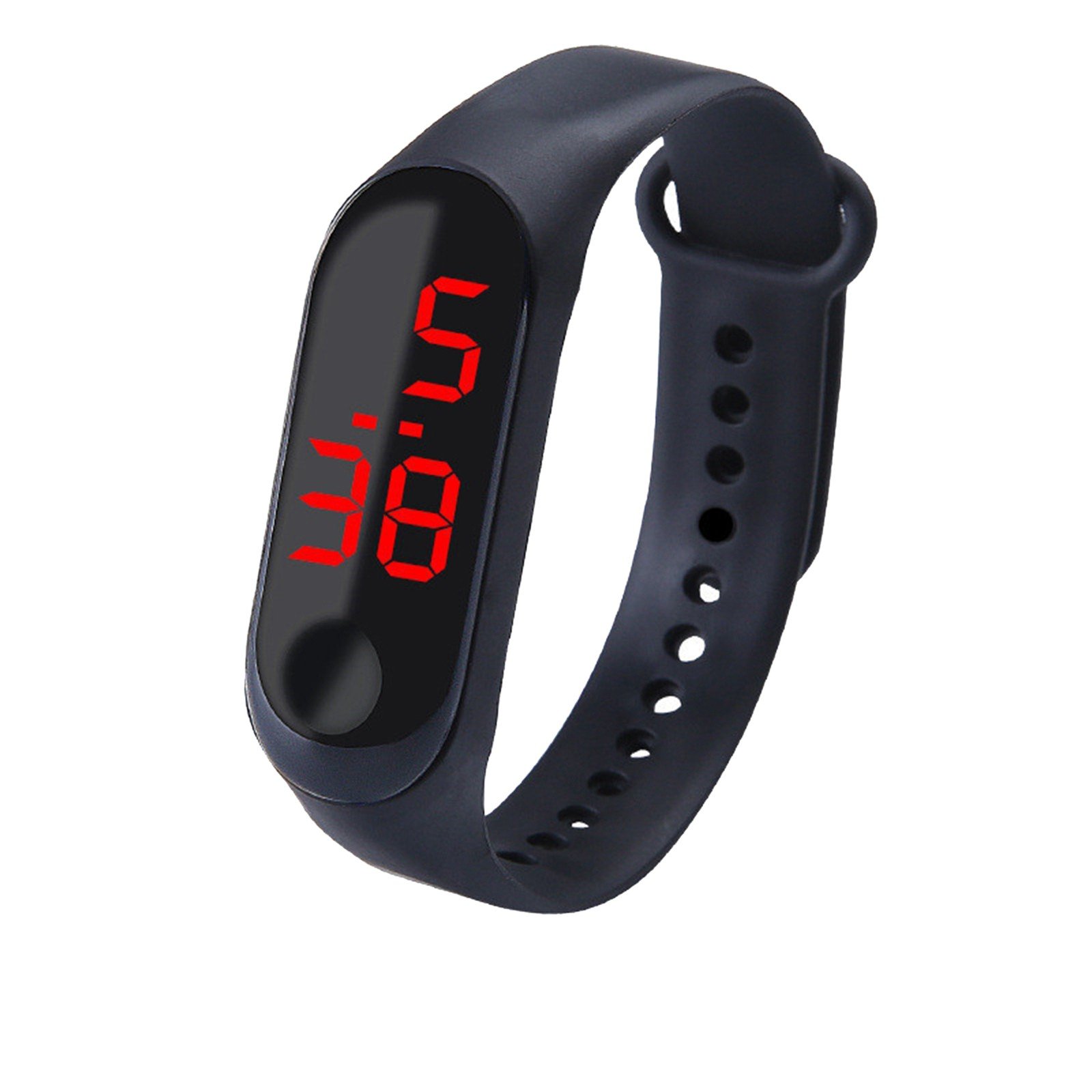 M3 Led Wristwatch Fitness Color Screen Smart Sport Bracelet Activity Running Tracker Heart Rate For Men Women Silicone Watch