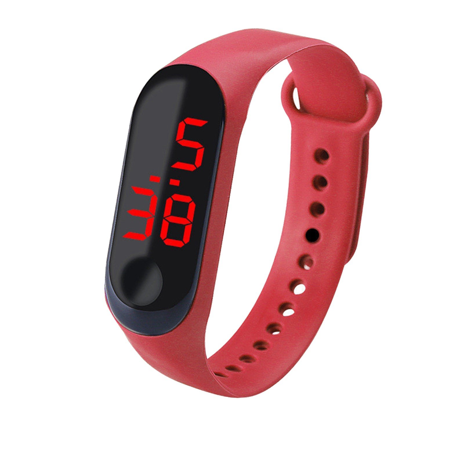 M3 Led Wristwatch Fitness Color Screen Smart Sport Bracelet Activity Running Tracker Heart Rate For Men Women Silicone Watch