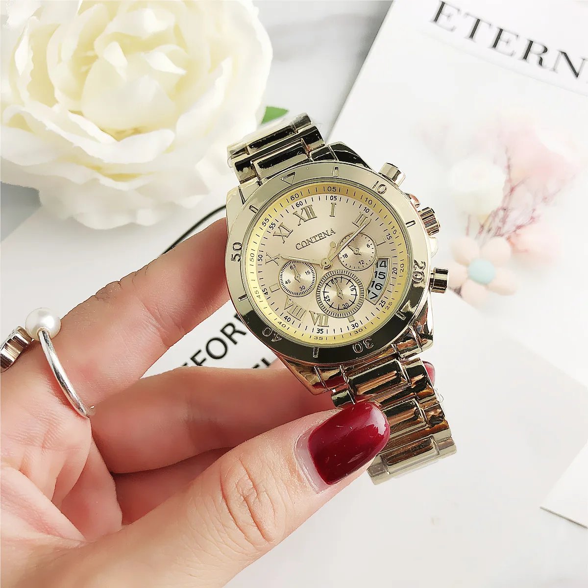 2023 Top Brand Luxury Watches for Women Fashion Creative Steel Bracelet Women's Watches Ladies Quartz Watch Reloj Mujer