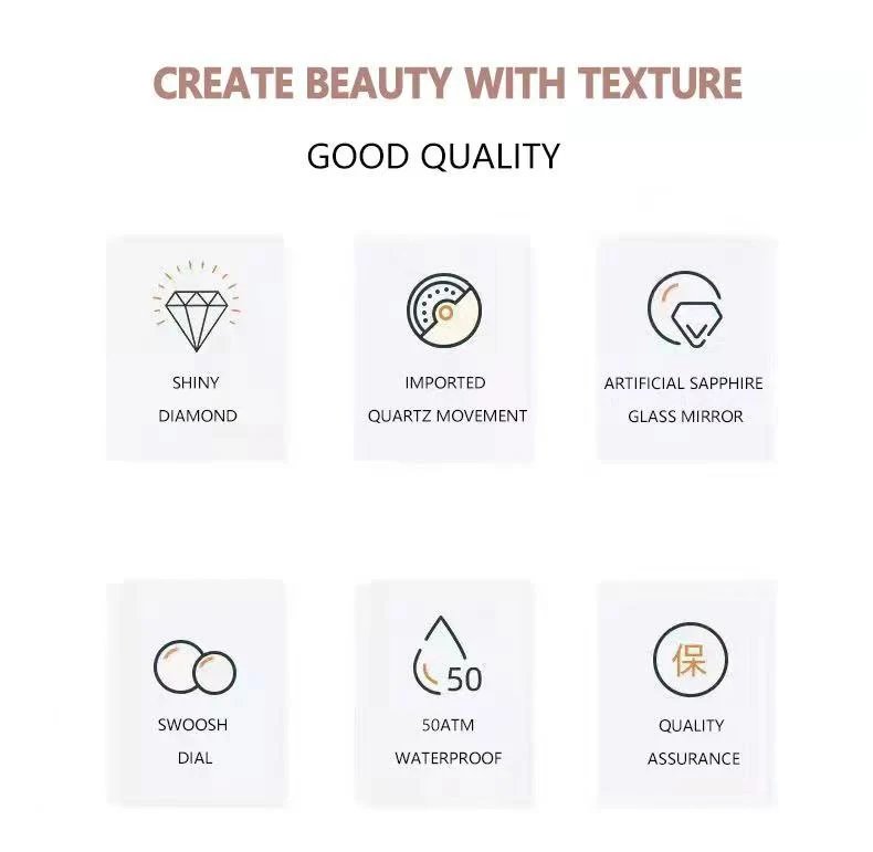 Women Watches Luxury Fashion Ladies Quartz Watch Waterproof Luminous Date Stainless Stain Wristwatch Girlfriend Gift