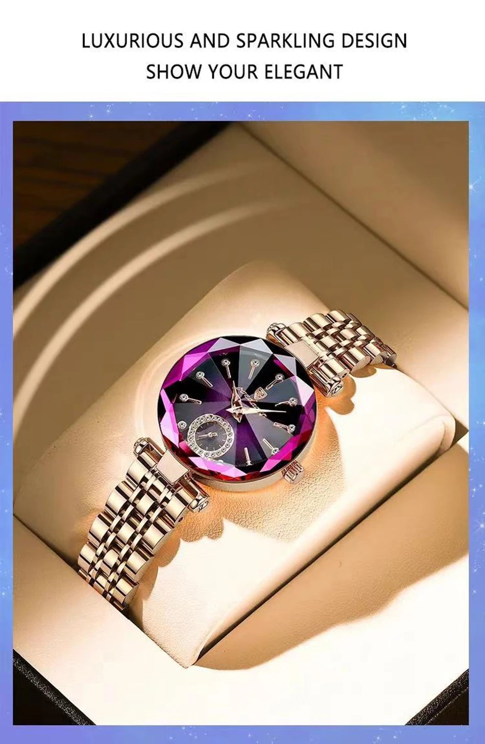 Watch for Women Luxury Jewelry Design Rose Gold Steel Quartz Wristwatches Waterproof Fashion Swiss Brand Ladies Watches Watch for Women Luxury Jewelry Design Rose Gold Steel Quartz Wristwatches Waterproof Fashion Swiss Brand Ladies Watches