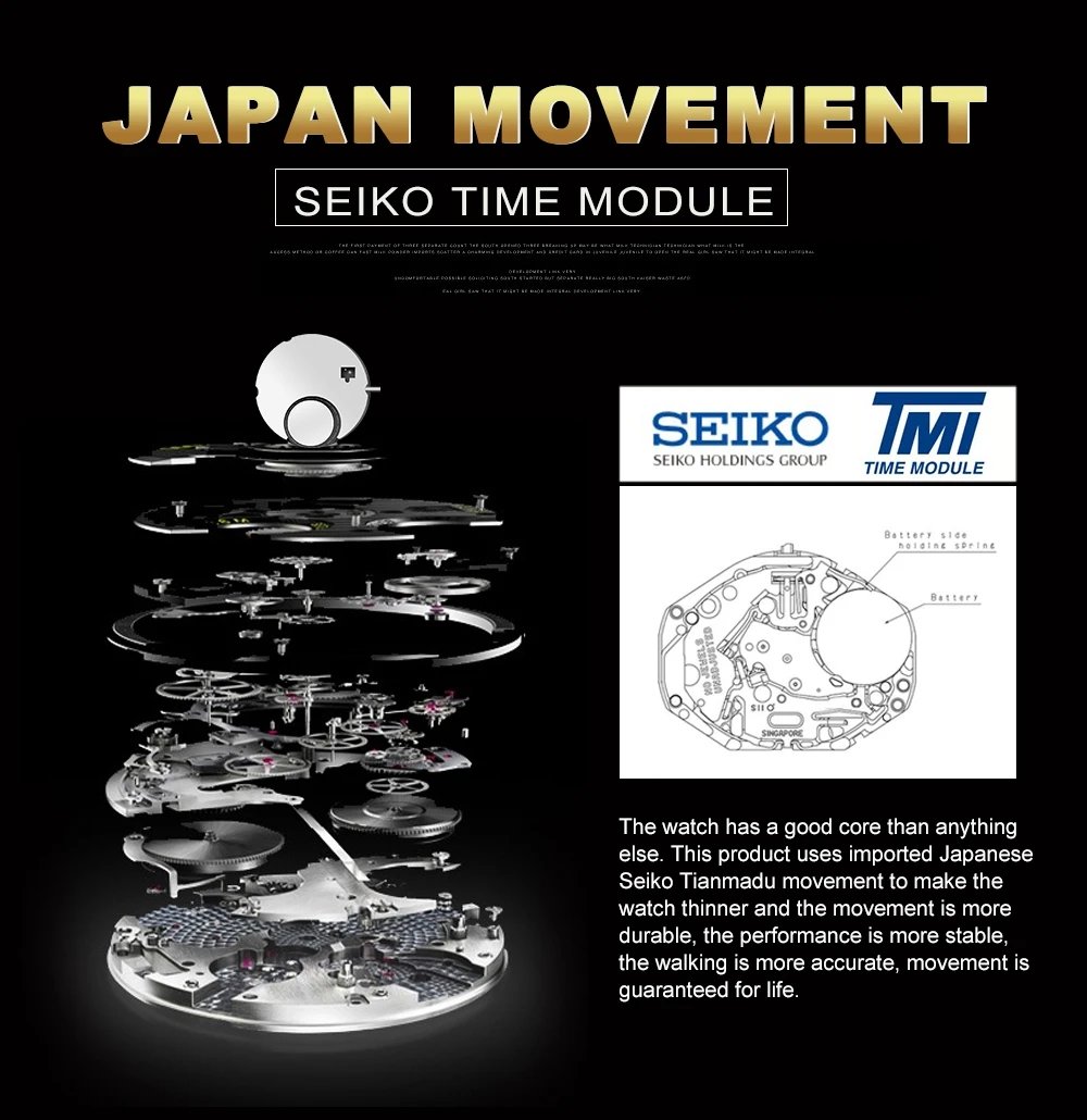 Women Watch Top Brand Dropshipping Japan Quartz Movement 36mm Rose Gold Waterproof Fashionable Nordic Minimalist Ladies Watches