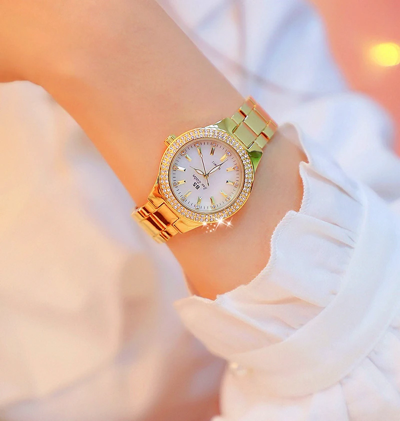 2023 Ladies Wrist Watches Dress Gold Watch Women Crystal Diamond Watches Stainless Steel Silver Clock Women Montre Femme 2023 Ladies Wrist Watches Dress Gold Watch Women Crystal Diamond Watches Stainless Steel Silver Clock Women Montre Femme