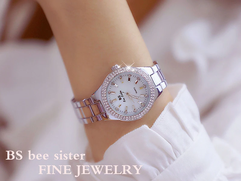 2023 Ladies Wrist Watches Dress Gold Watch Women Crystal Diamond Watches Stainless Steel Silver Clock Women Montre Femme 2023 Ladies Wrist Watches Dress Gold Watch Women Crystal Diamond Watches Stainless Steel Silver Clock Women Montre Femme