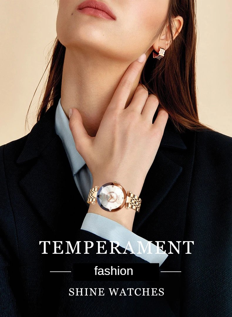 2023 Fashion Watches For Women Ladies Luxury Brand Quartz Relogio Feminino Female Montre Reloj Mujer Zegarek Damski Dropshipping