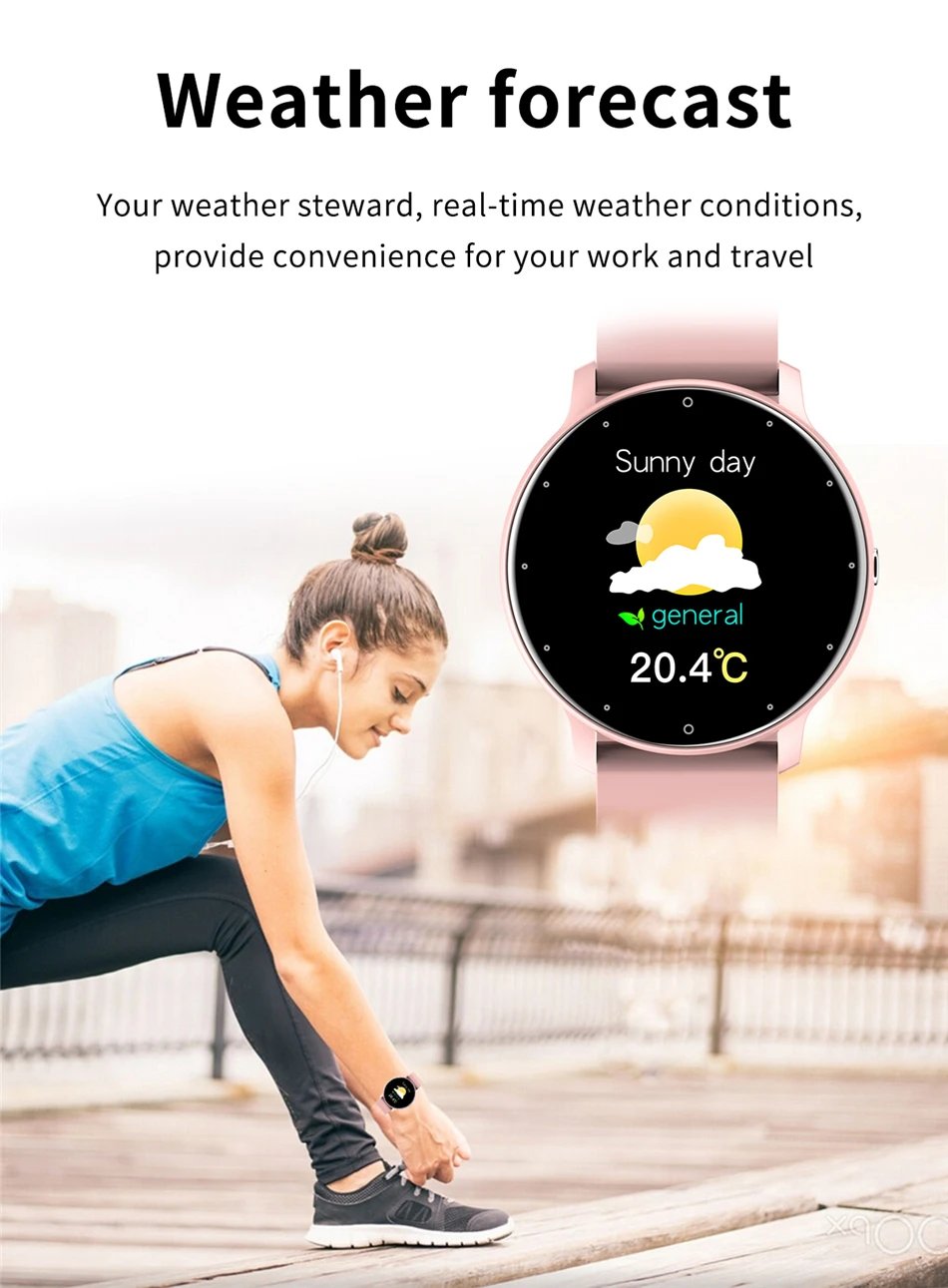 Men Smart Watch Full Touch Screen Sport Fitness Tracker IP68 Waterproof Bluetooth Smartwatch for Men Women Smartphone 2023
