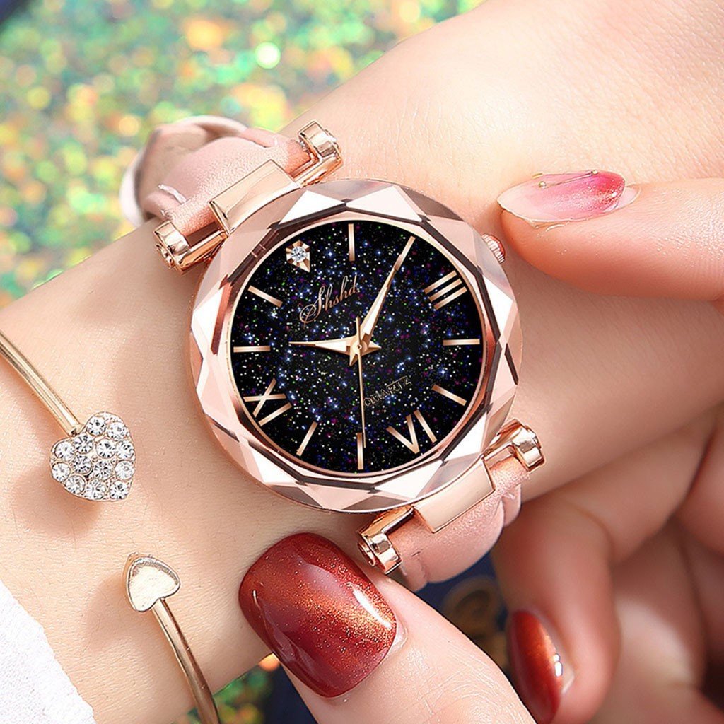 Luxury Brand Leather Quartz Women's Watch Ladies Fashion Watch Women Wristwatch Clock Relogio Feminino Hours Reloj Mujer Saati