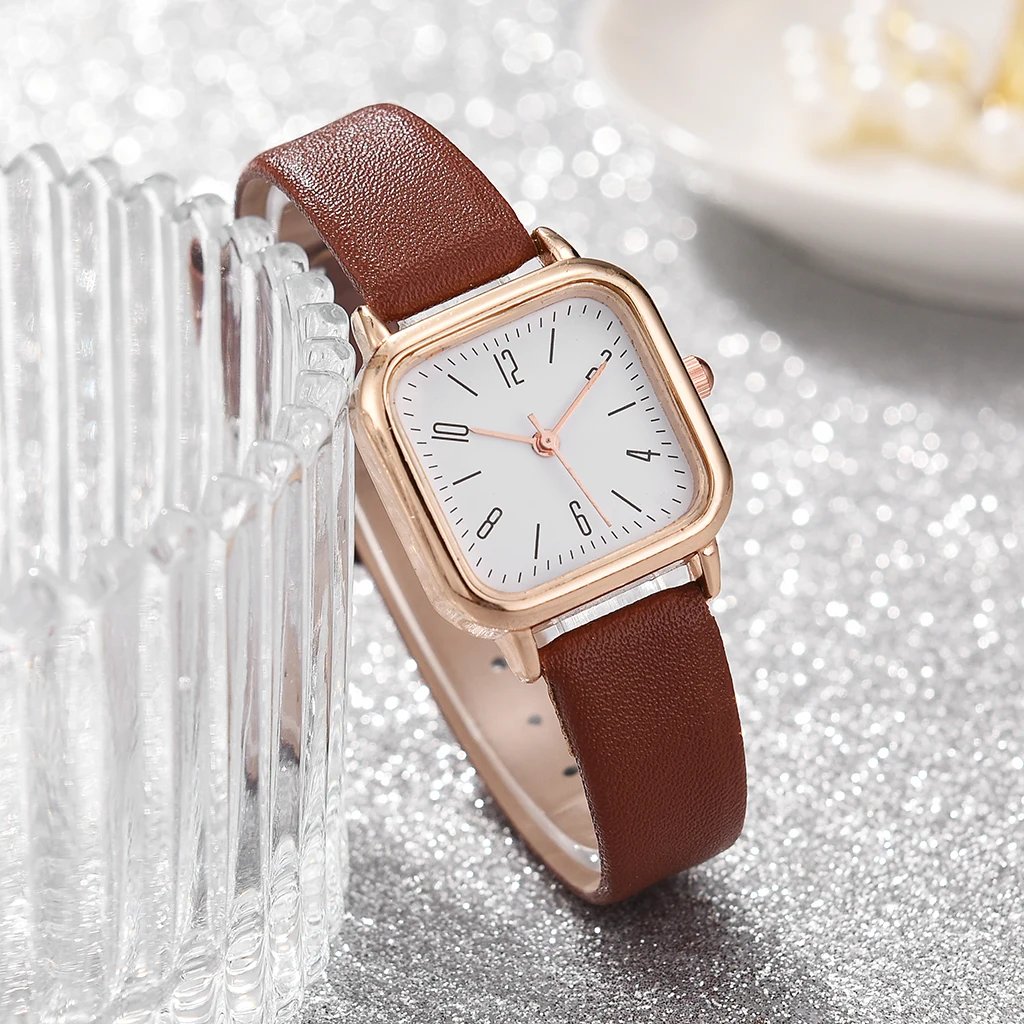 Fashion New 2022 Luxury Women Bracelet Quartz Watches For Women Wristwatch PU Leather Watch Lady Sports Dress Clock Gift