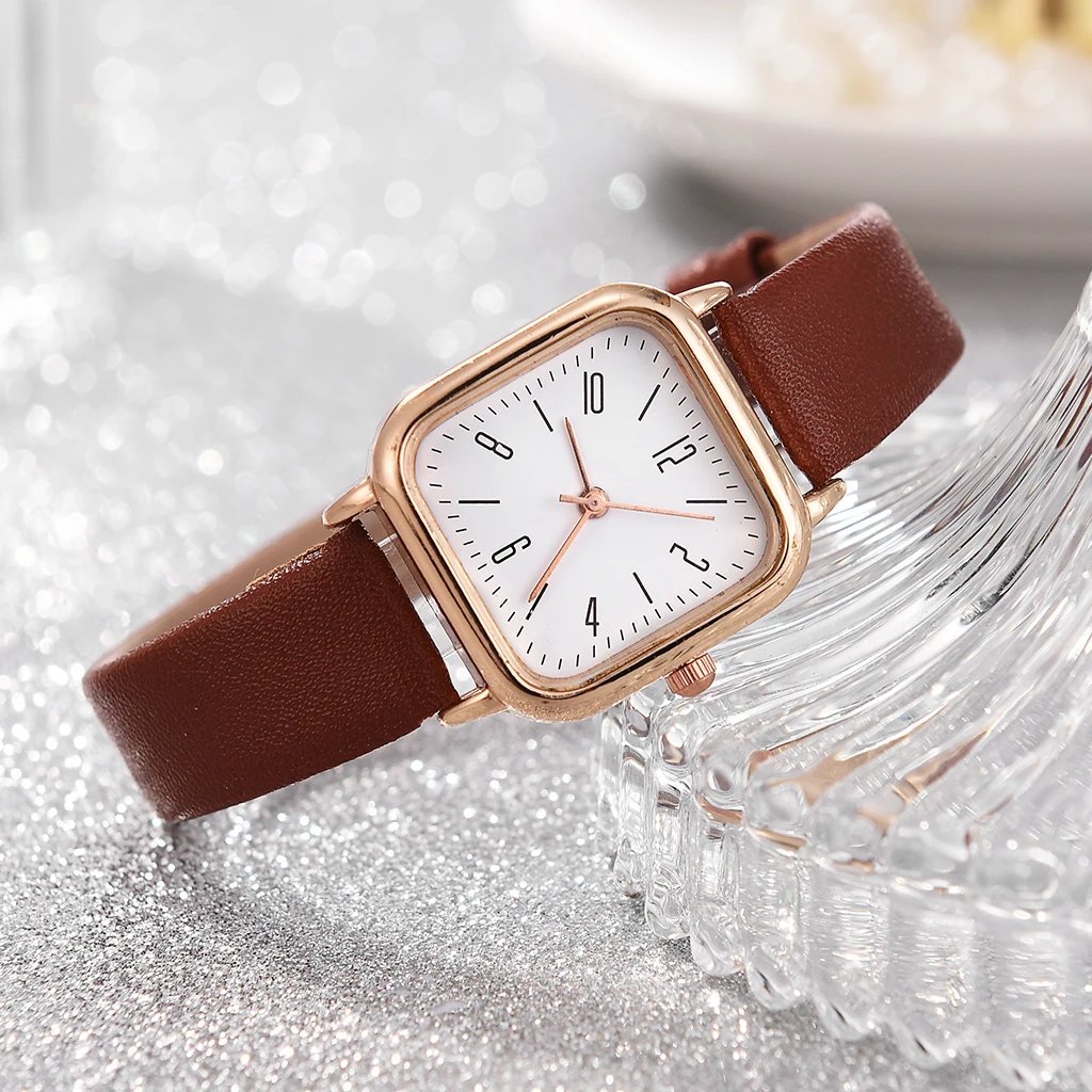 Fashion New 2022 Luxury Women Bracelet Quartz Watches For Women Wristwatch PU Leather Watch Lady Sports Dress Clock Gift