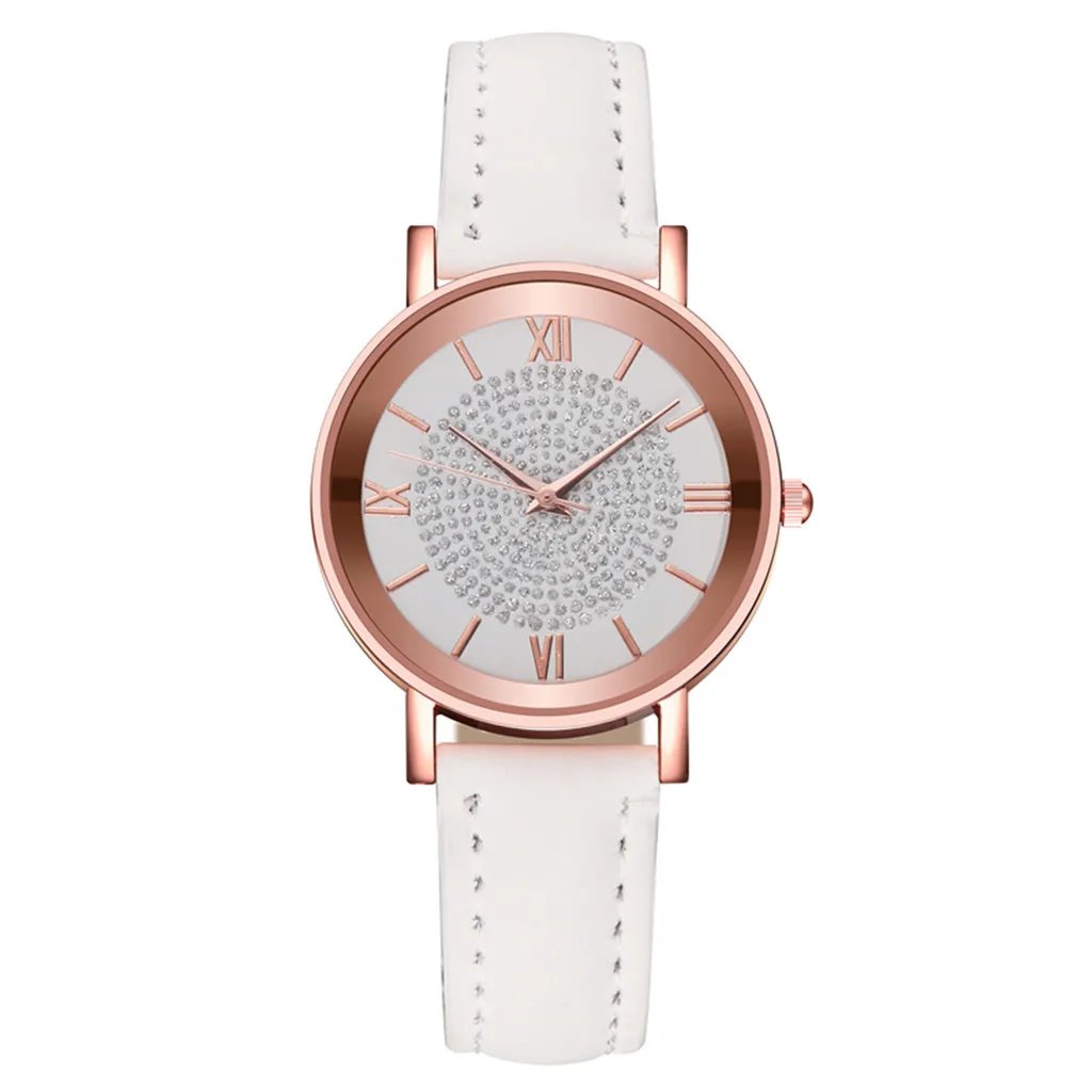 Luxury Watches Rose Gold Watch Stainless Steel Dial Casual Bracele Watch Women Lady Wrist Digital Delicate Gift Watches Часы
