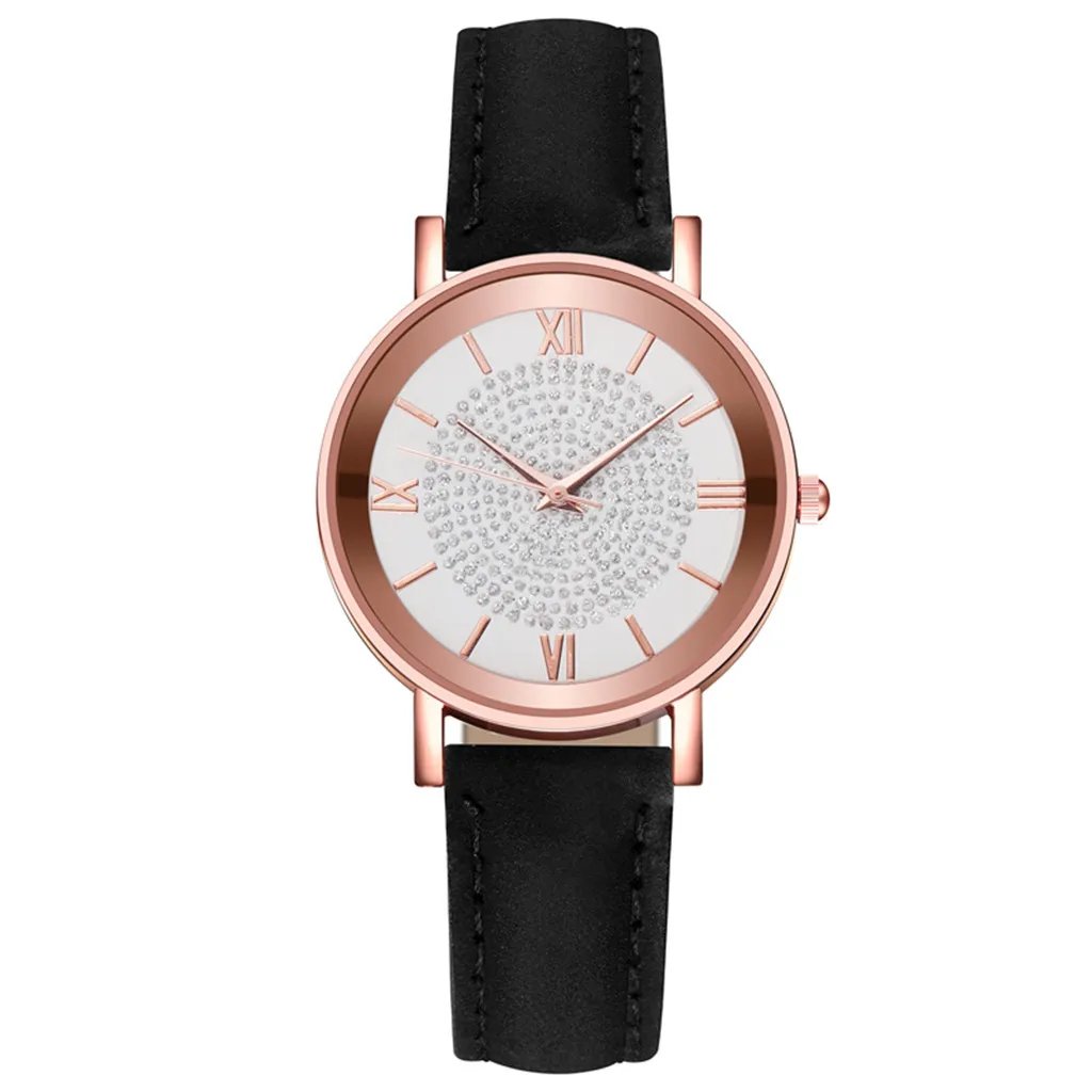 Luxury Watches Rose Gold Watch Stainless Steel Dial Casual Bracele Watch Women Lady Wrist Digital Delicate Gift Watches Часы