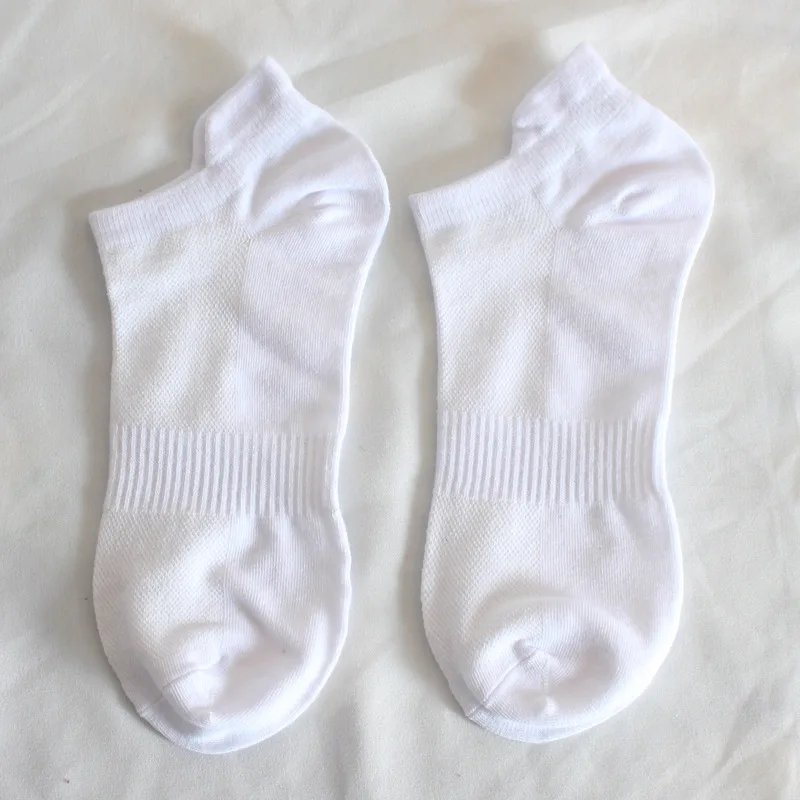 6Pairs Women Men Socks Couple Student Cotton New Plus Size Sports Ear Mesh Spot Running Solid Color Boat Ankle Socks