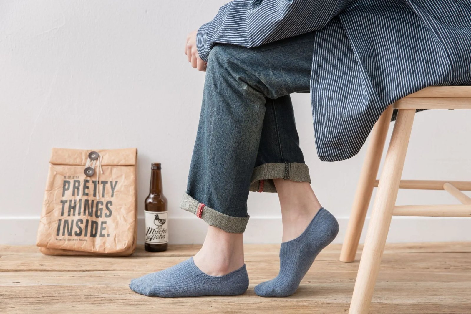 5Pair / Lot Men's Socks Non-slip Silicone Invisible Cotton Sock Breathable Mesh Comfortable Summer Thin Sports Men Sock Elastic