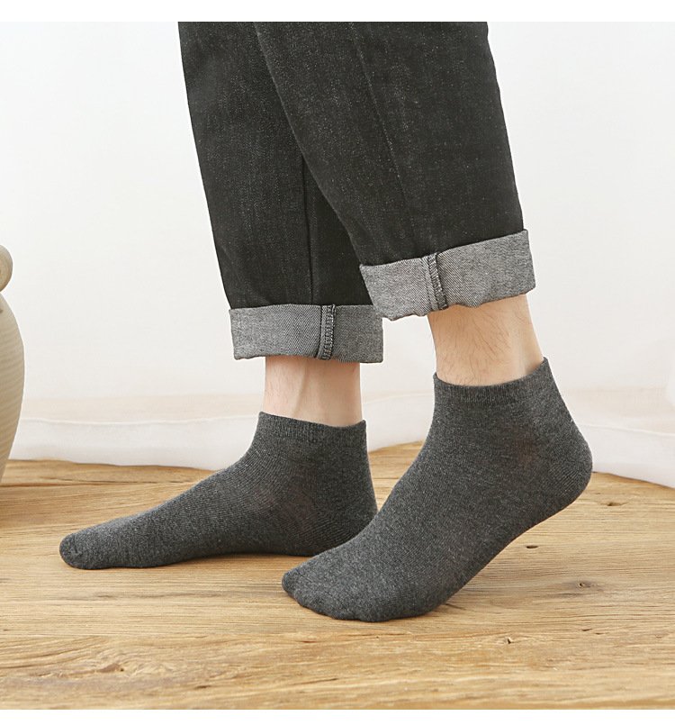 1Pair Low Cut Mens Socks Solid Color Black White Gray Breathable Cotton Sports Socks Male Short Socks Women Men 1Pair Low Cut Mens Socks Solid Color Black White Gray Breathable Cotton Sports Socks Male Short Socks Women Men