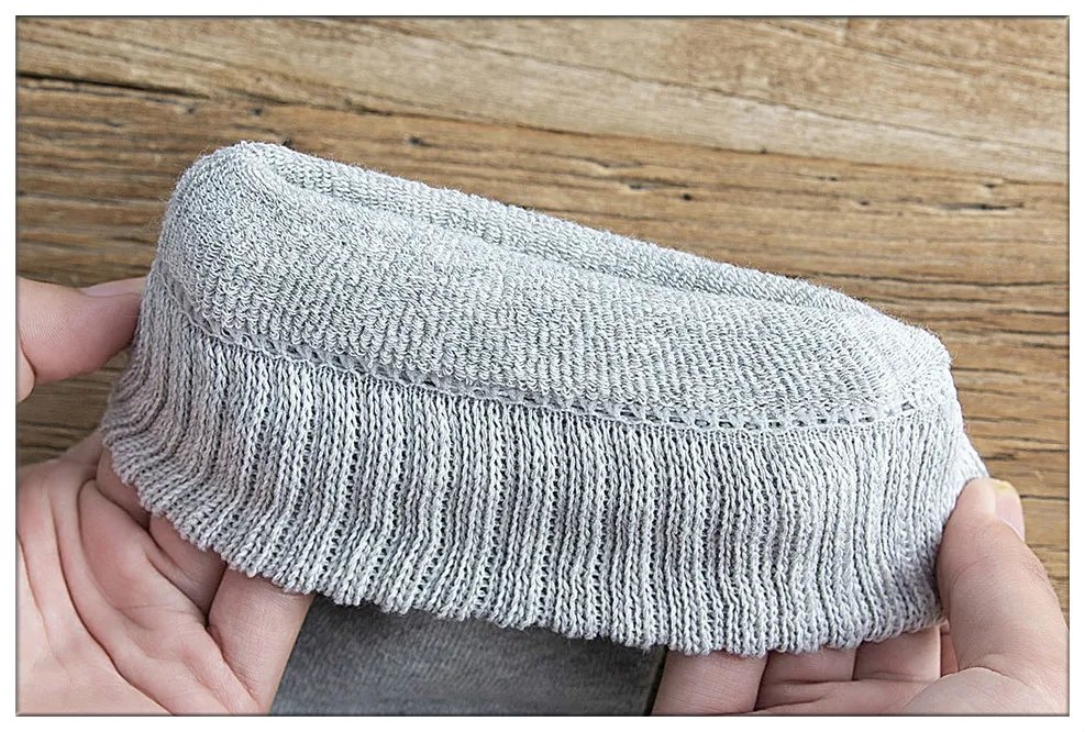 Winter Men's New High-Grade Thick Warm Solid Color Wool Material Fashion Casual Calf Long Socks 3 Pair