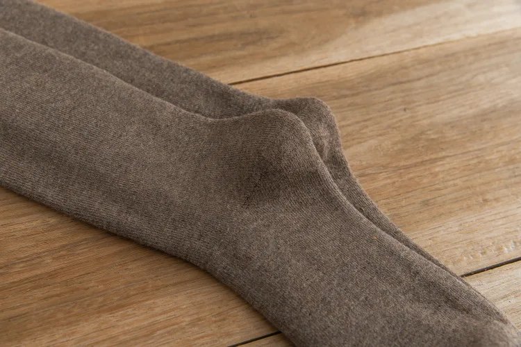 3 Pairs Men's Stocking Warm Hot Knee High Long Leg Terry Socks Cotton Thicken Cover Calf Socks Autumn Winter Calcetines Hombre