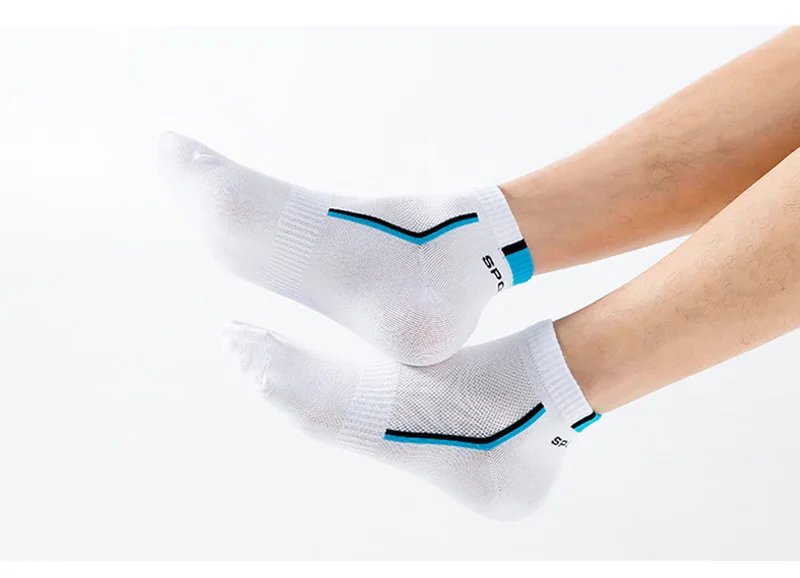 10Pieces=5Pair/lot Summer Cotton Man Short Socks Fashion Breathable Boat Socks Comfortable Casual Socks Male White Hot Sale