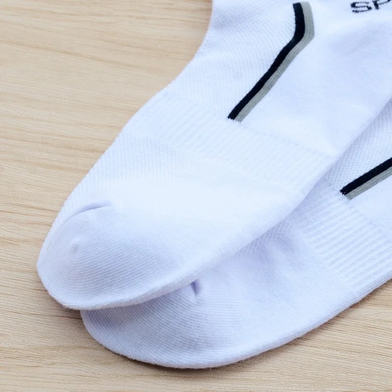 10Pieces=5Pair/lot Summer Cotton Man Short Socks Fashion Breathable Boat Socks Comfortable Casual Socks Male White Hot Sale