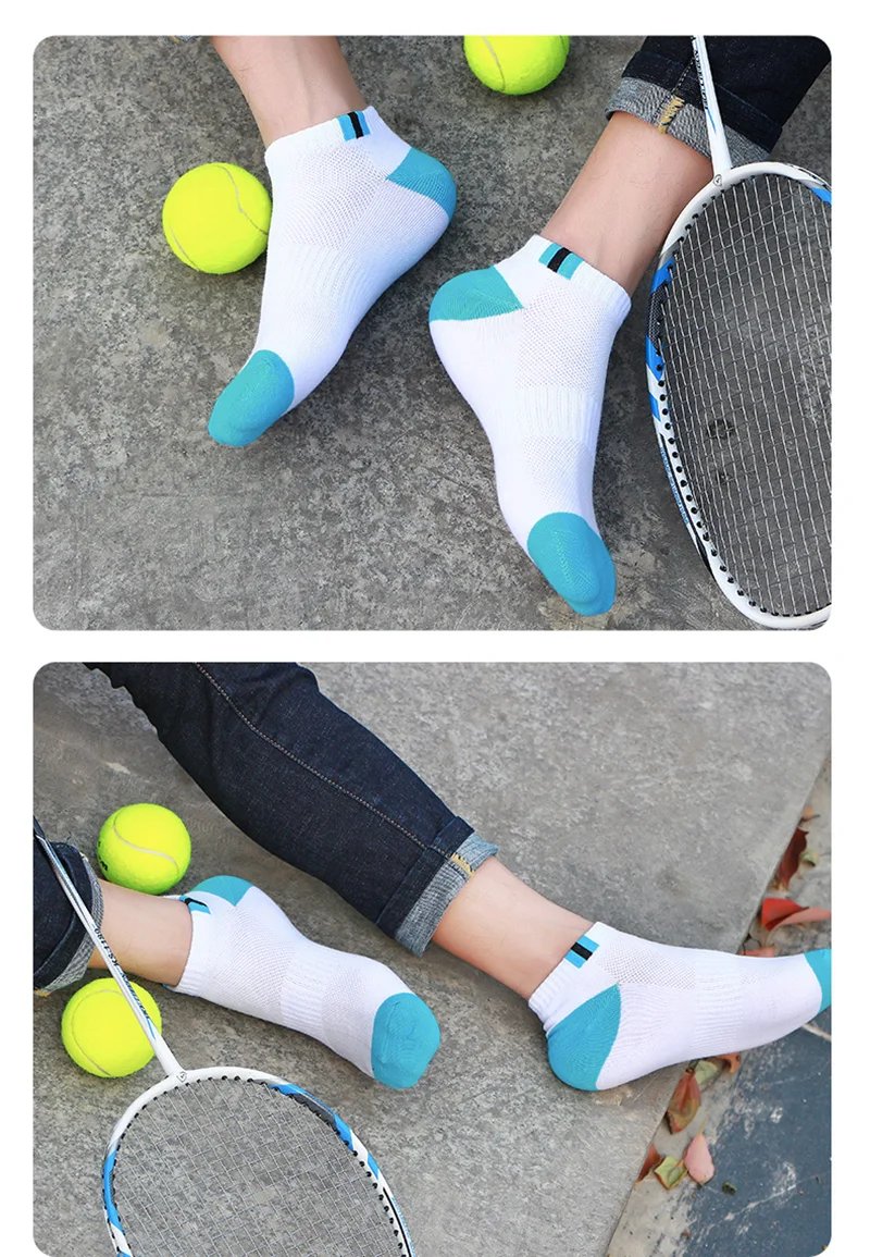 10Pieces=5Pair/lot Summer Cotton Man Short Socks Fashion Breathable Boat Socks Comfortable Casual Socks Male White Hot Sale