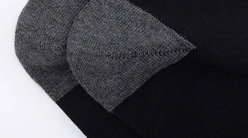 5 Pairs High Quality Bamboo Fiber Breathable Deodorant Business Men Tube Socks For Autumn And Spring Summer Plus Size EUR 38-47