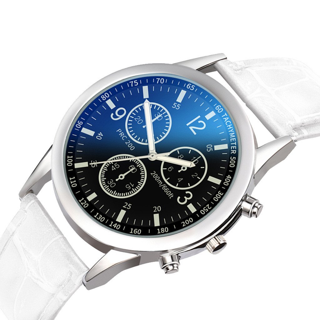 2023 New Business Watches For Men Luxury Leather Strap Analog Quartz Wristwatches Men Digital Sport Watch Relogio Masculino