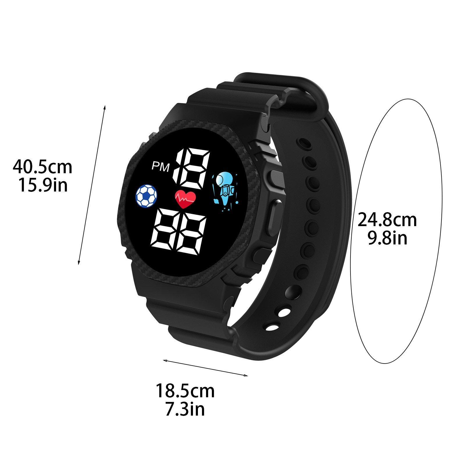 Kids Digital Watch Children's Watch Sports Electronic LED Waterproof Kids Watch Fashion Teen Boys Girls Smart Watches Montre