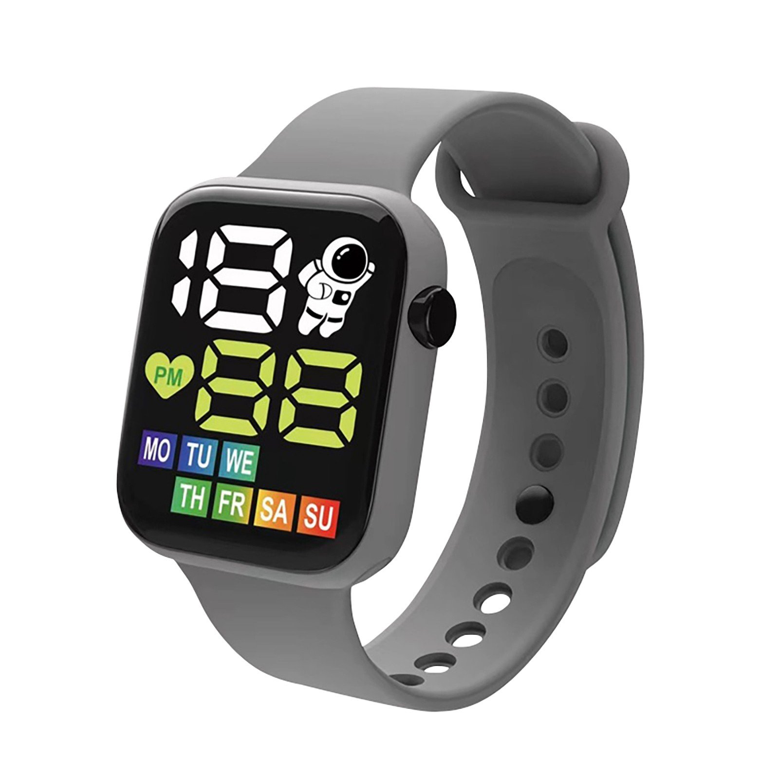 Waterproof Sports Watch For Kids Boy Girl Outdoor Silicone Strap Electronic Watches Children Students LED Digital Wristwatches