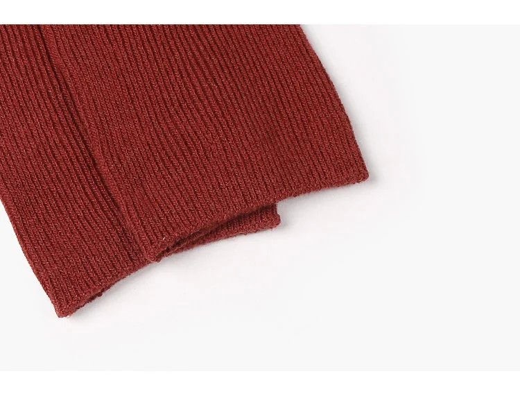 Japanese Korean High School Girls High Socks Loose Solid Colors Double Needles Knitting Cotton Long Socks For Women Japanese Korean High School Girls High Socks Loose Solid Colors Double Needles Knitting Cotton Long Socks For Women