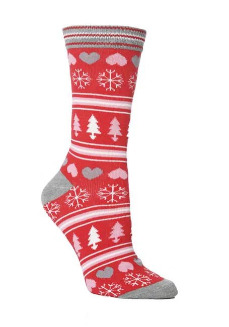 1 Pair Christmas Socks Elk Women Men's Socks New Year Personality Mid-tube Socks Christmas Cotton Kriss Kringle Gift Cotton