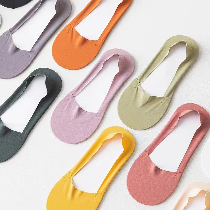 3 Pairs Women Socks High Quality Matching Casual Socks Summer Thin Cotton Bottom Non-slip Invisible Low Short Socks Breathable 3 Pairs Women Socks High Quality Matching Casual Socks Summer Thin Cotton Bottom Non-slip Invisible Low Short Socks Breathable