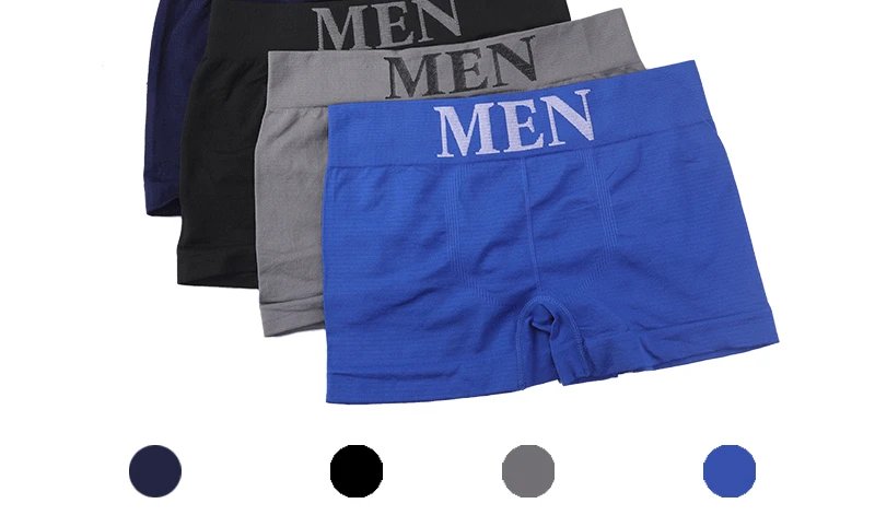 3Pcs/Lot Men's Panties Underwear Boxers Breathable Man Boxer Solid Underpants Comfortable Male Brand Shorts Black Blue Underwear 3Pcs/Lot Men's Panties Underwear Boxers Breathable Man Boxer Solid Underpants Comfortable Male Brand Shorts Black Blue Underwear