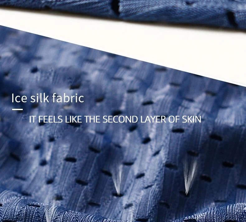 Boxer Shorts Underpants Men's Panties Men Boxers Underwear Ice Silk Mesh Male Sexy Set Breathable Boxershorts Large Size L-5XL