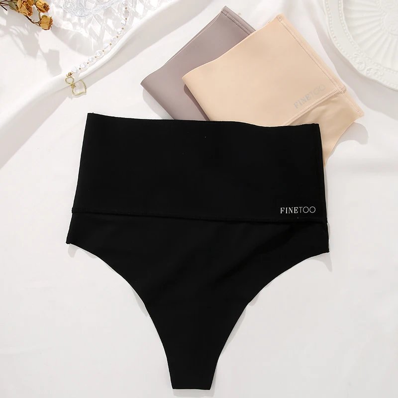 Seamless High Waist Women Thong Black Abdomen Hip Lift Briefs Body Shaping Underwear Breathable Female Panties Plus Size S-XL Seamless High Waist Women Thong Black Abdomen Hip Lift Briefs Body Shaping Underwear Breathable Female Panties Plus Size S-XL