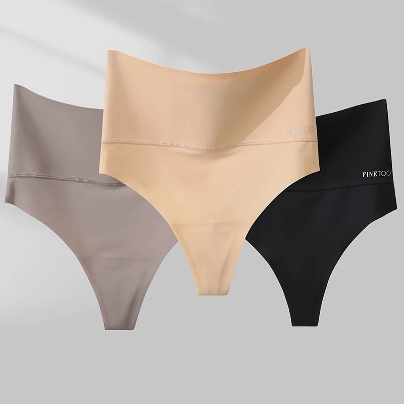 Seamless High Waist Women Thong Black Abdomen Hip Lift Briefs Body Shaping Underwear Breathable Female Panties Plus Size S-XL Seamless High Waist Women Thong Black Abdomen Hip Lift Briefs Body Shaping Underwear Breathable Female Panties Plus Size S-XL