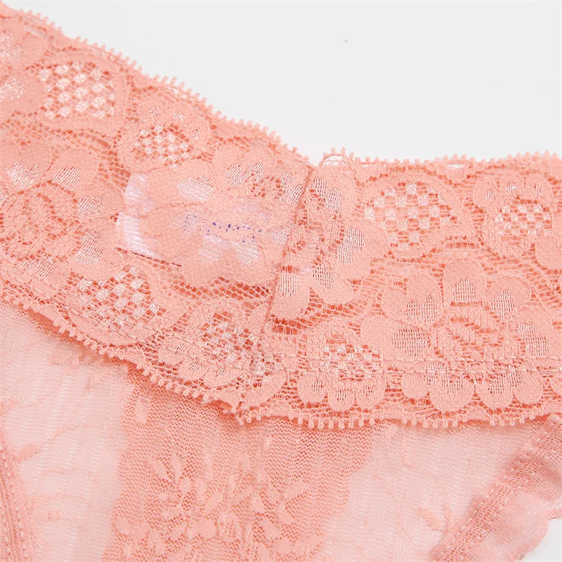 3Pcs/set Women Lace Thongs Sexy T-Back Underwear S-XL Ladies Floral Bikini Underpants Girls Low-Rise G-string Panties Lingerie 3Pcs/set Women Lace Thongs Sexy T-Back Underwear S-XL Ladies Floral Bikini Underpants Girls Low-Rise G-string Panties Lingerie