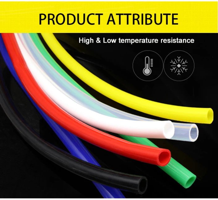 1 Meter ID 1 2 3 4 5 6 7 8 9 10 mm Silicone Tube Flexible Rubber Hose Food Grade Soft Drink Pipe Water Connector