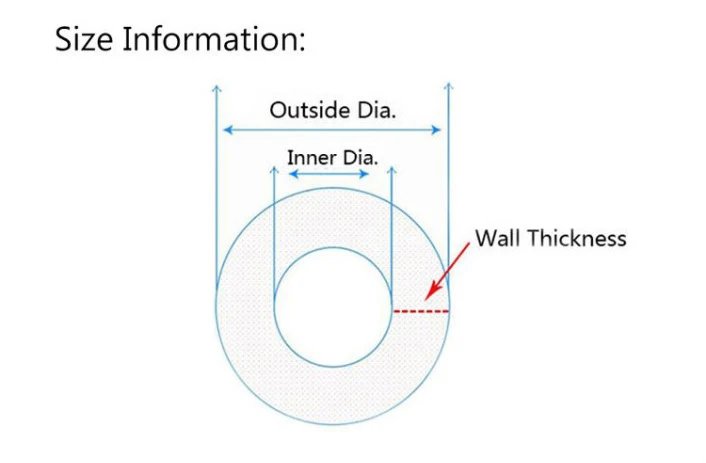 1 Meter ID 1 2 3 4 5 6 7 8 9 10 mm Silicone Tube Flexible Rubber Hose Food Grade Soft Drink Pipe Water Connector