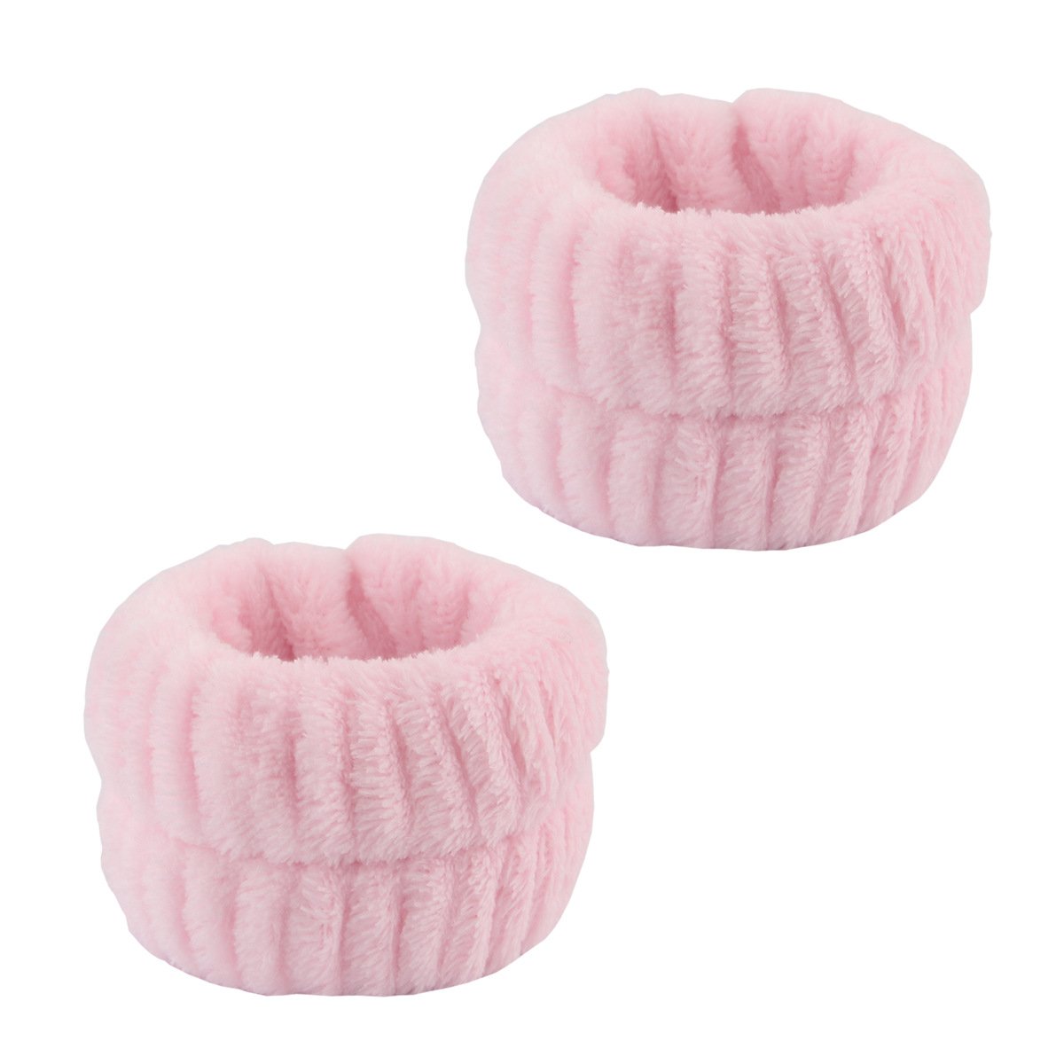 Wash Face Headbands For Women Coral Fleece Hair Bands Cuff Waterproof Bands Absorbent Wristbands Head Band Hair Accessories Set