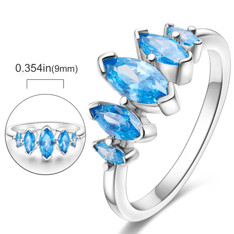 New Red Heart Ring 925 Sterling Silver Sparkling Ring for Women 925 Silver Design Original Zircon Rings Festival Jewelry Gift