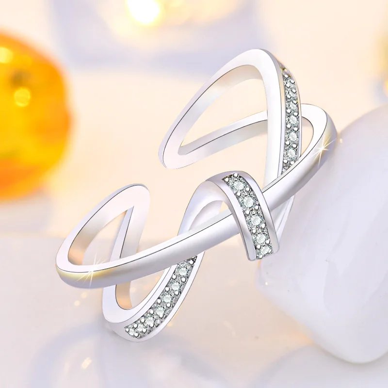 925纯银海豚戒指简约时尚精致学生女友首饰配饰婚礼派对