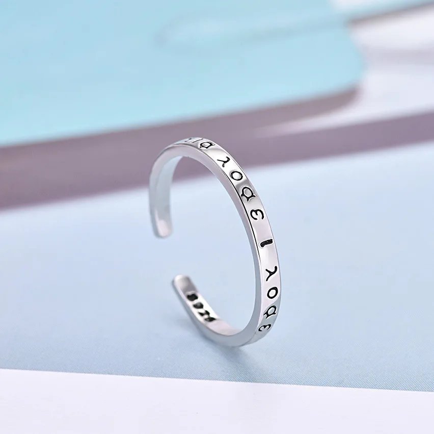 925纯银海豚戒指简约时尚精致学生女友首饰配饰婚礼派对